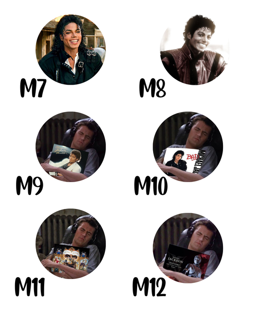 Michael Jackson Buttons