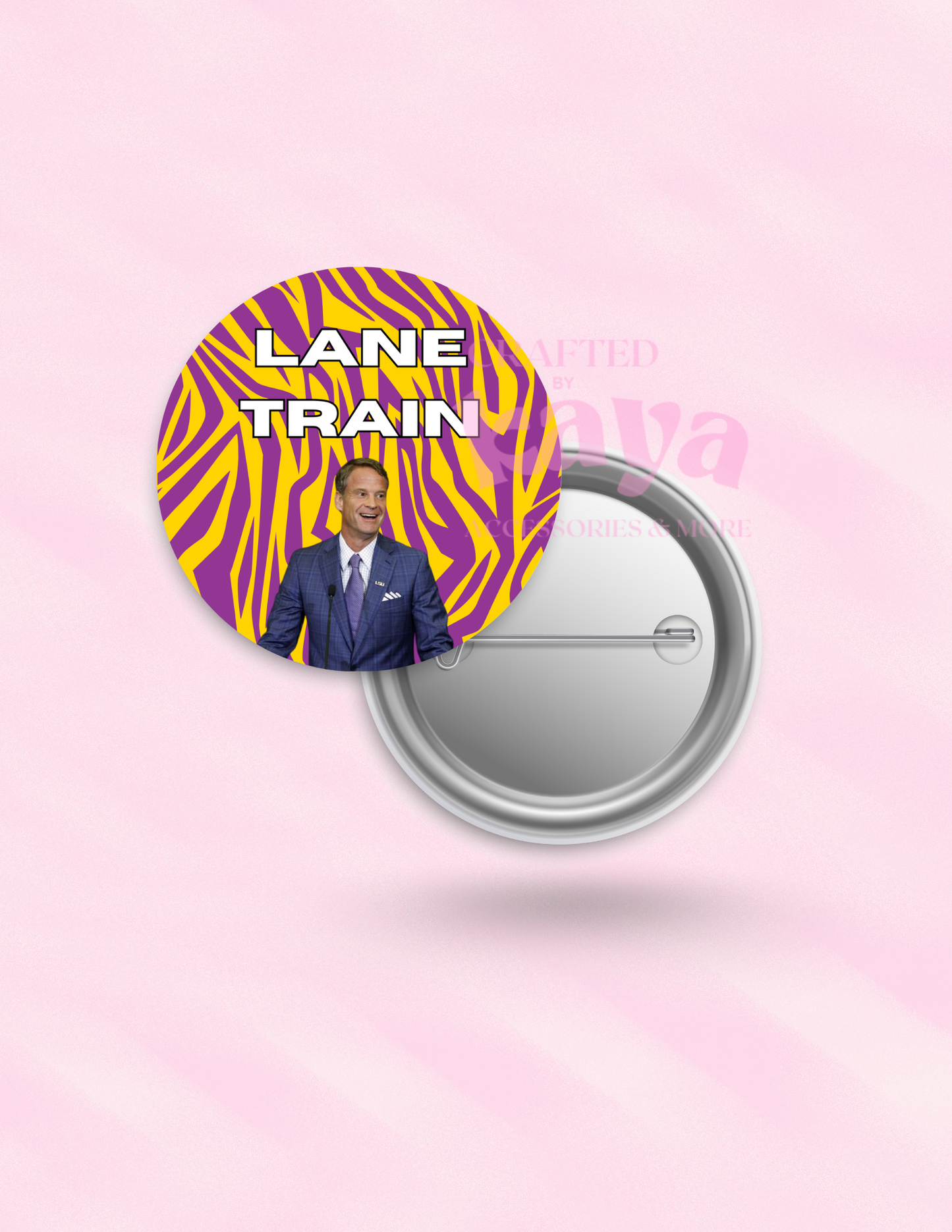 Lane Train Purple Tiger Background
