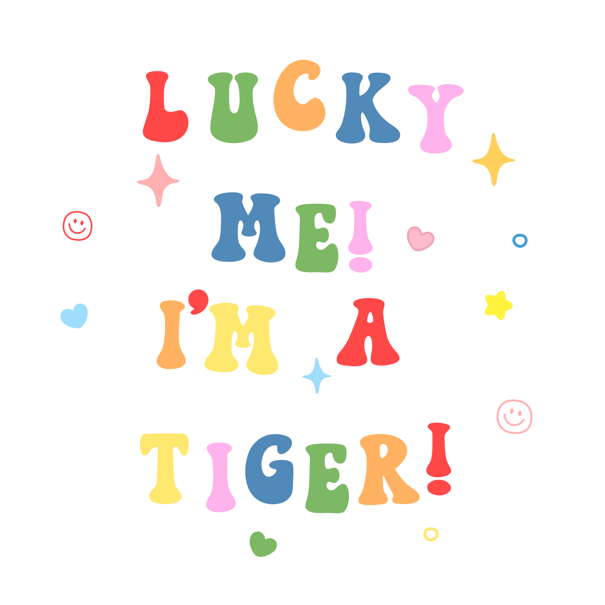 Lucky me Button 2.25inch