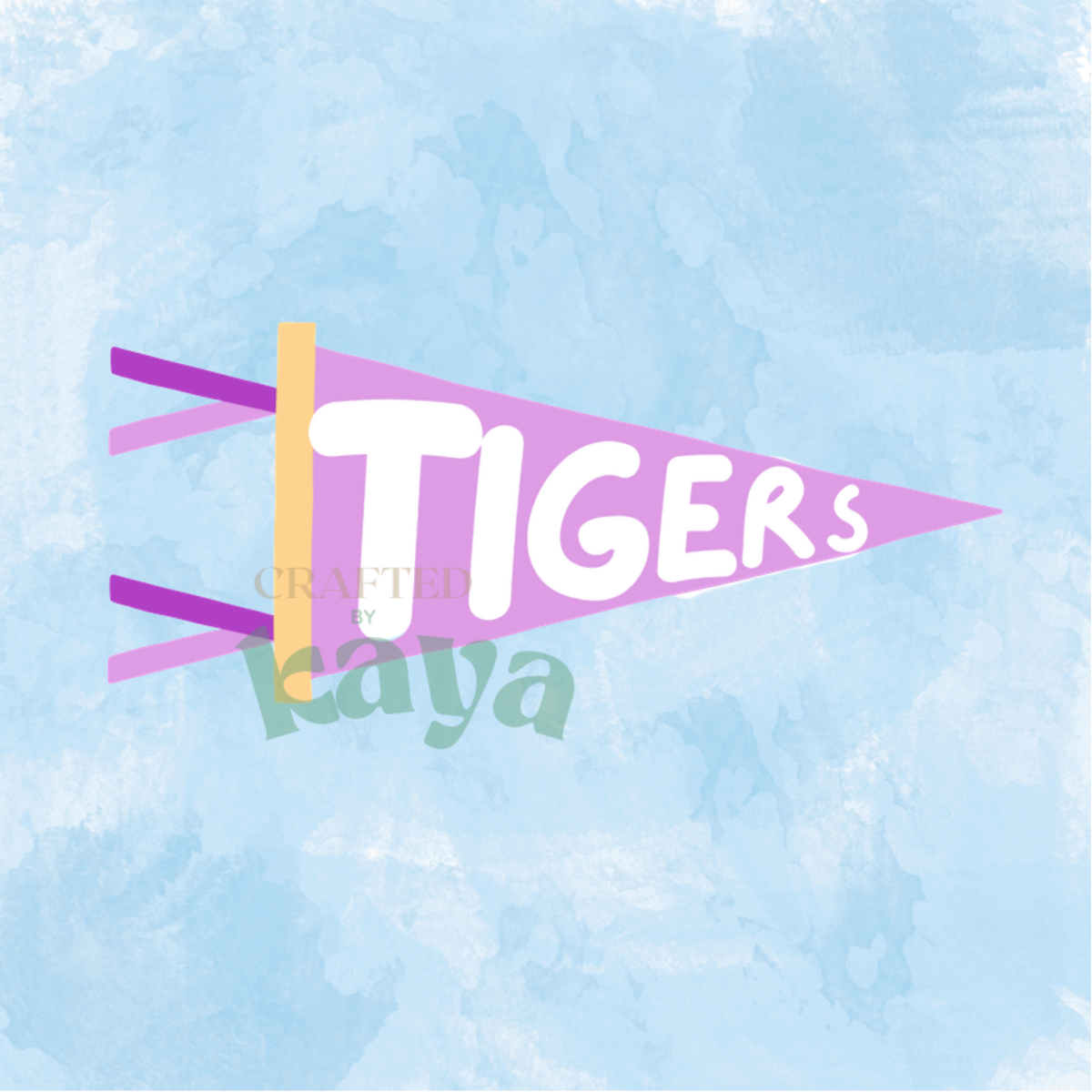Tigers Pendant Sticker