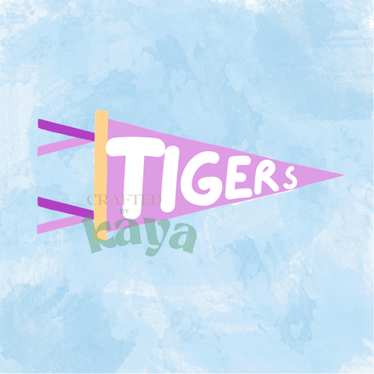 Tigers Pendant Sticker