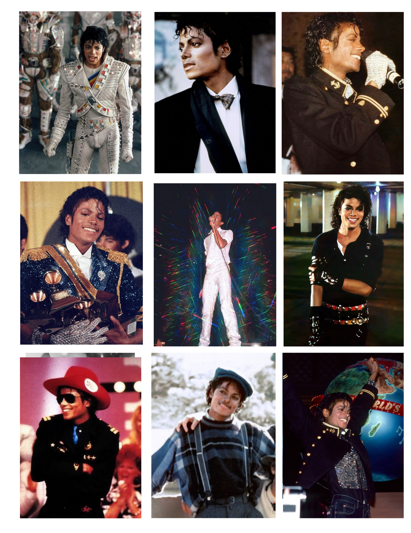Michael Jackson 10- Pack Photocards