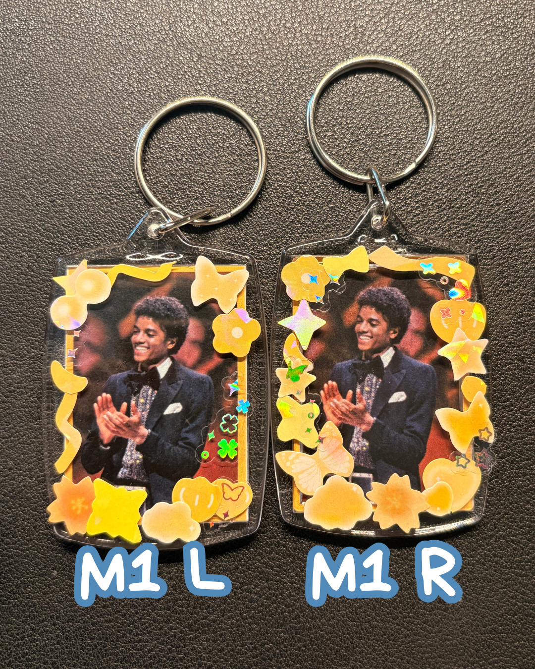 [NEW] Decorated MJ Keychains