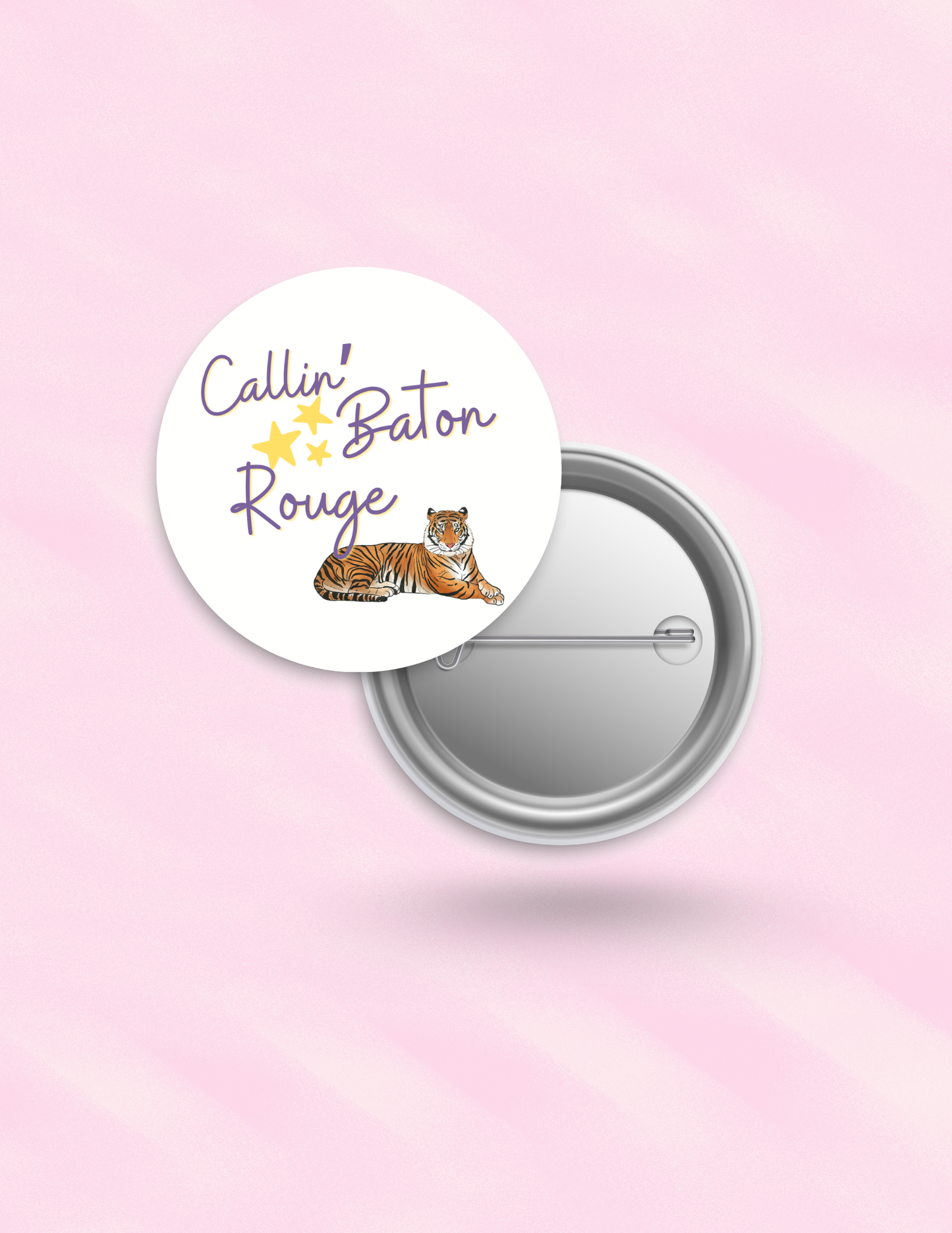 Callin' Baton Rouge Button
