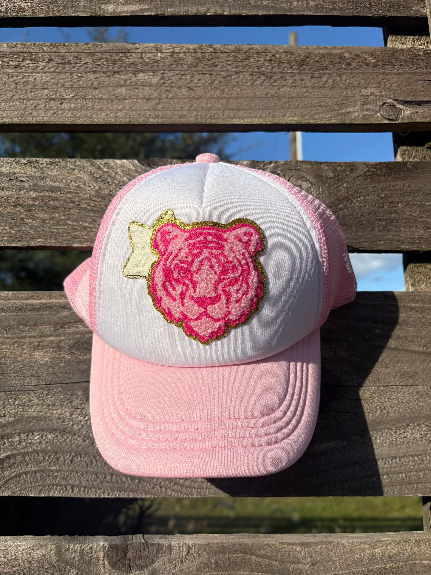 Pink Tiger Trucker Hat