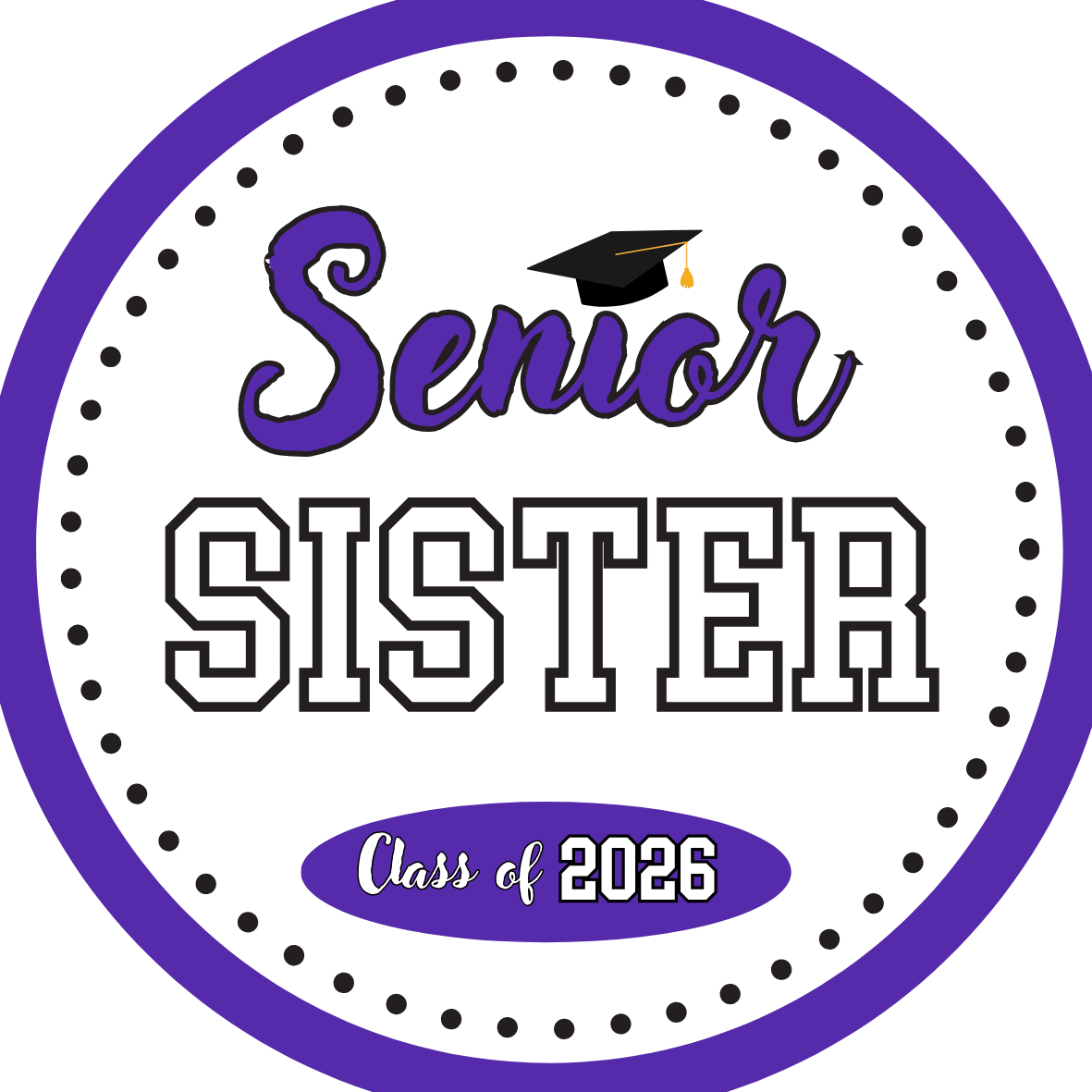 Senior Family Button