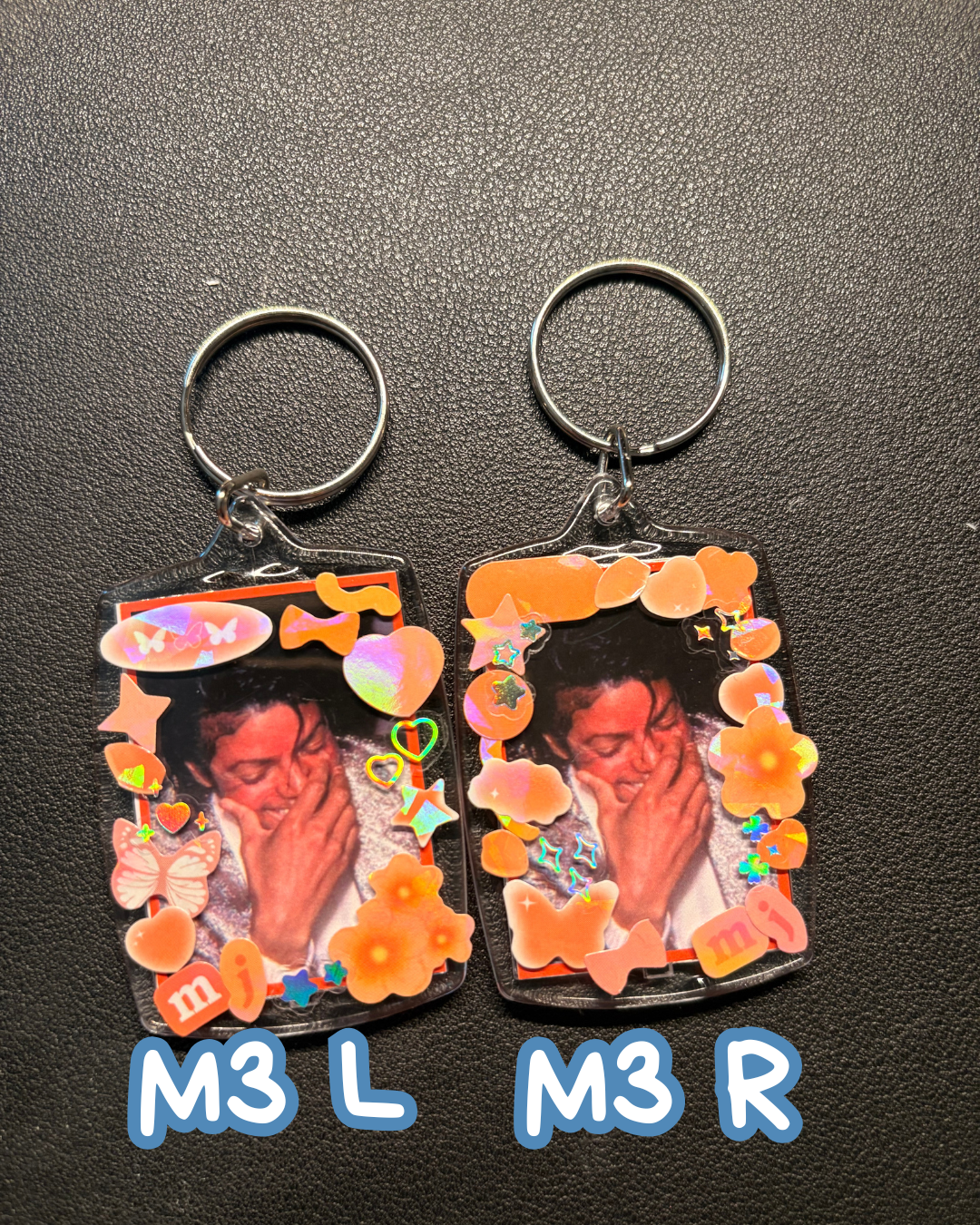 [NEW] Decorated MJ Keychains