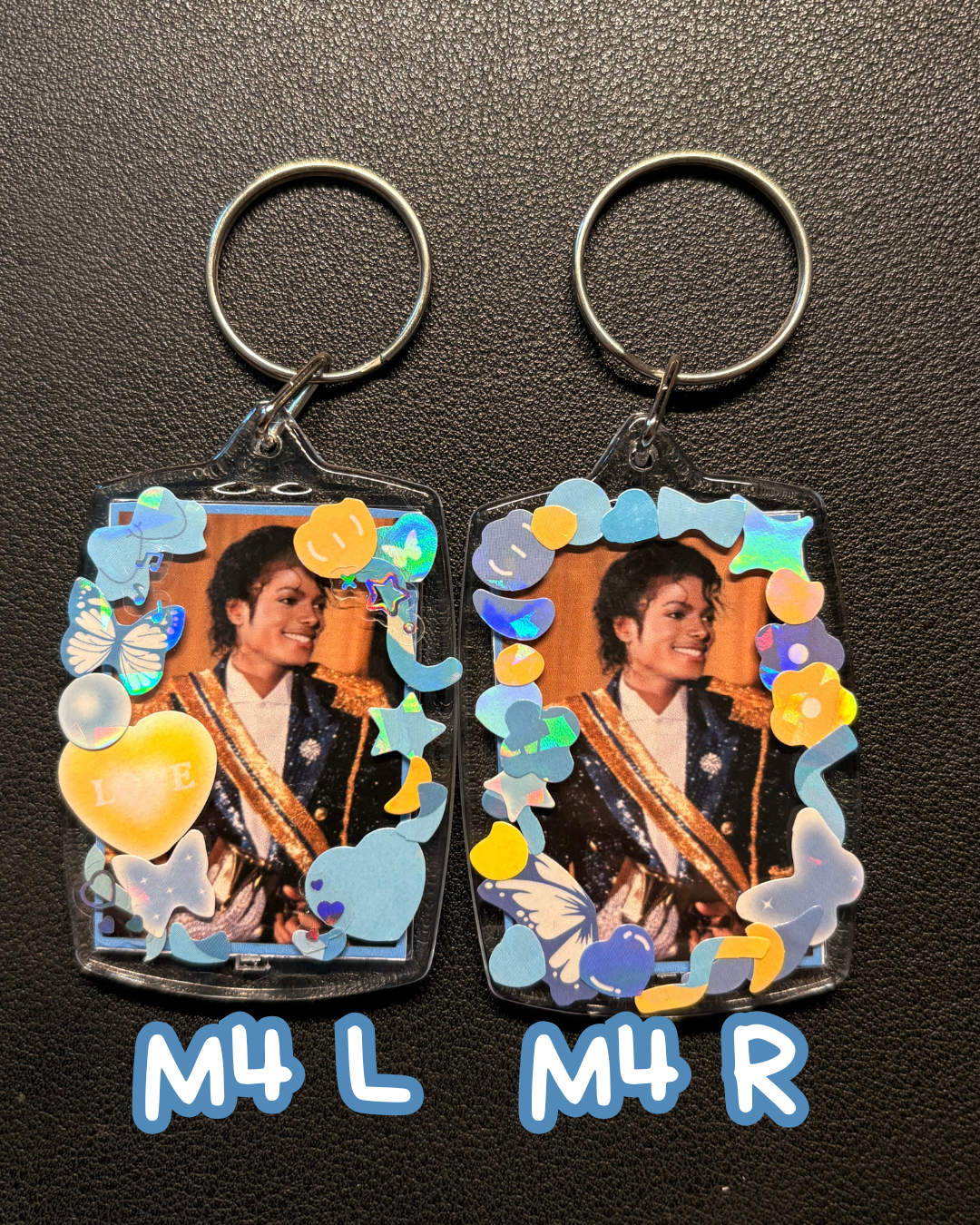 [NEW] Decorated MJ Keychains