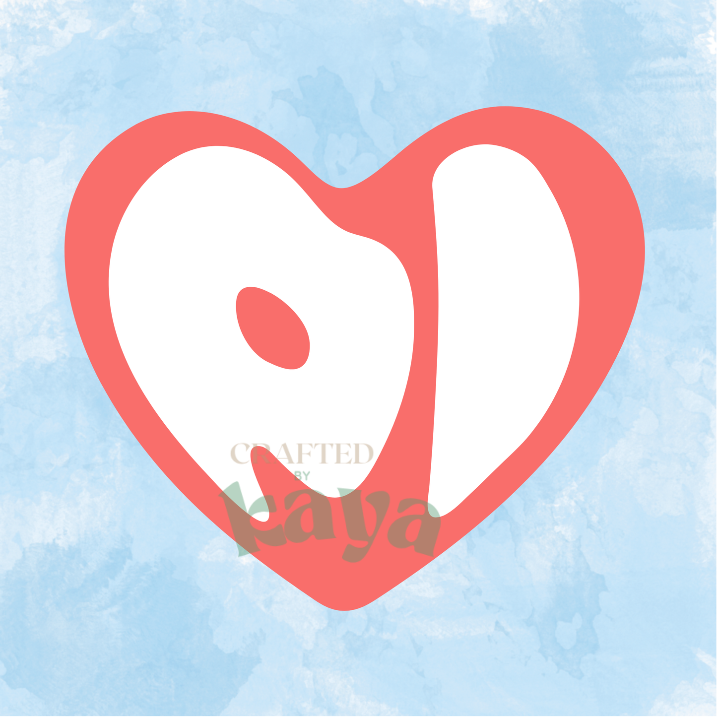 Sorority Heart Stickers