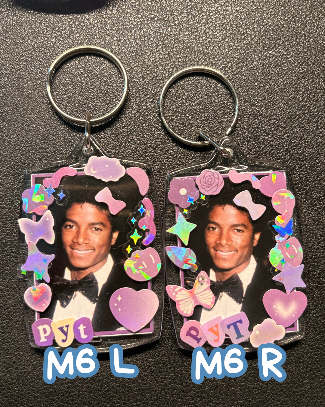 [NEW] Decorated MJ Keychains