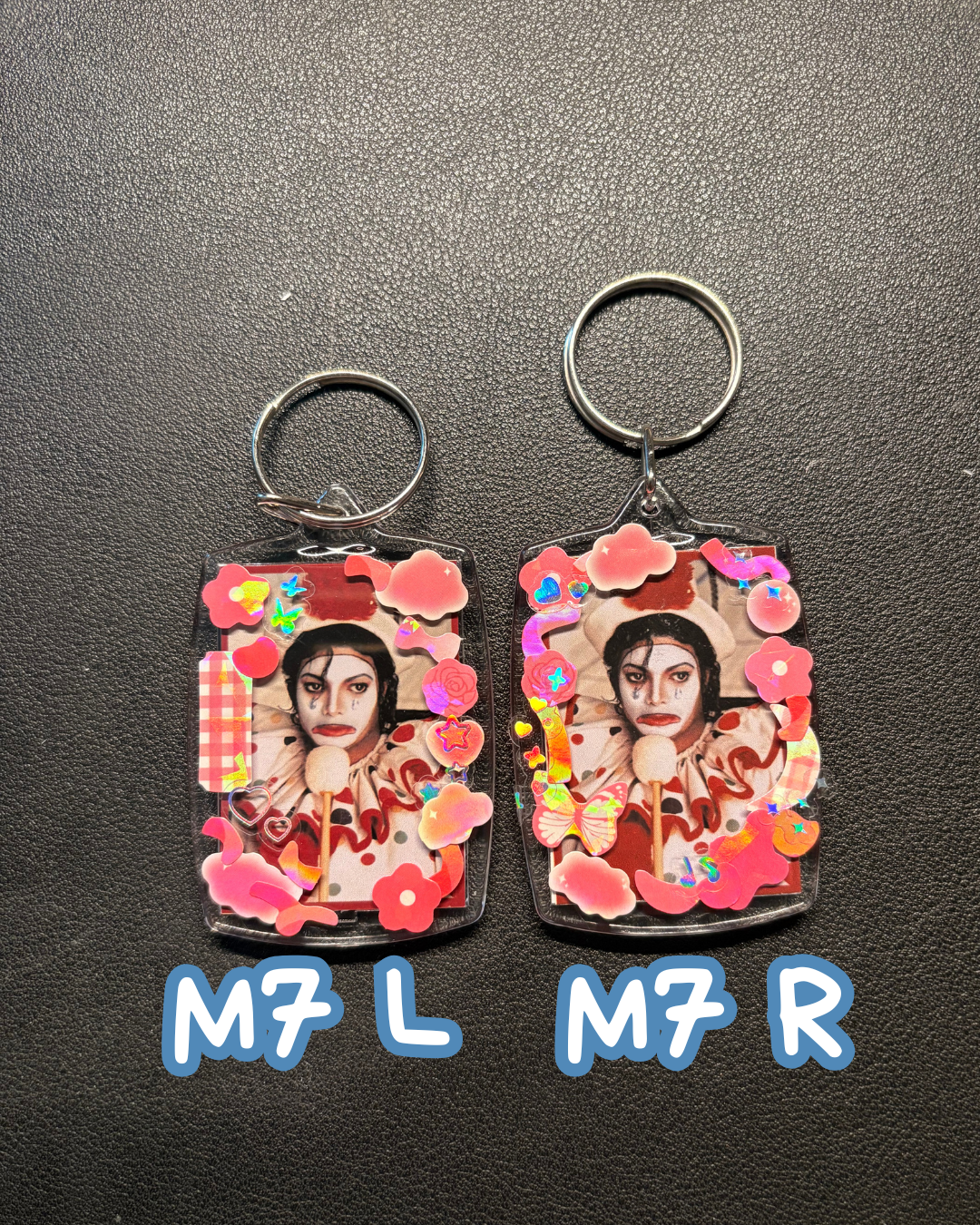 [NEW] Decorated MJ Keychains