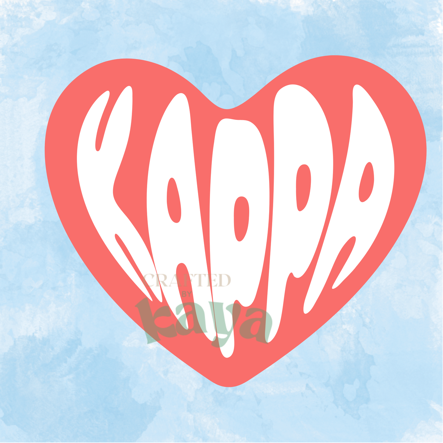 Sorority Heart Stickers