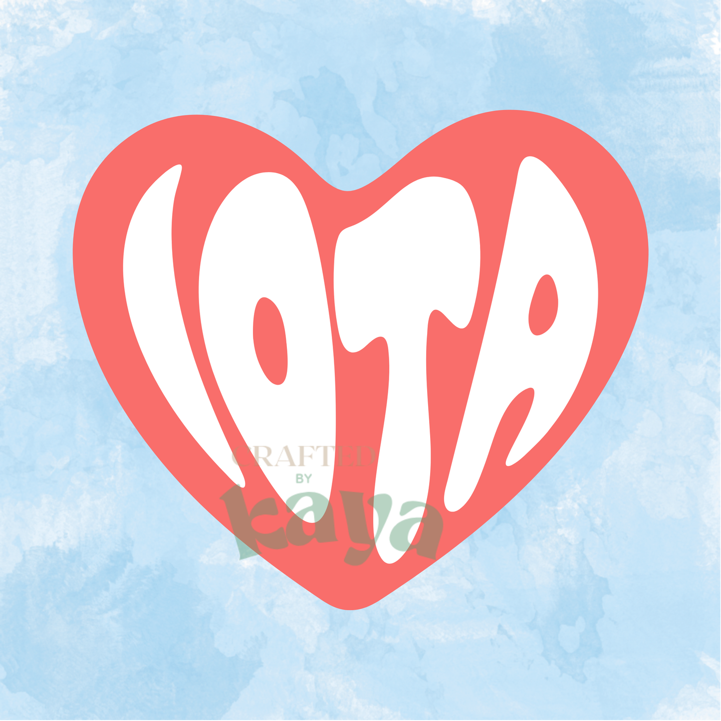 Sorority Heart Stickers