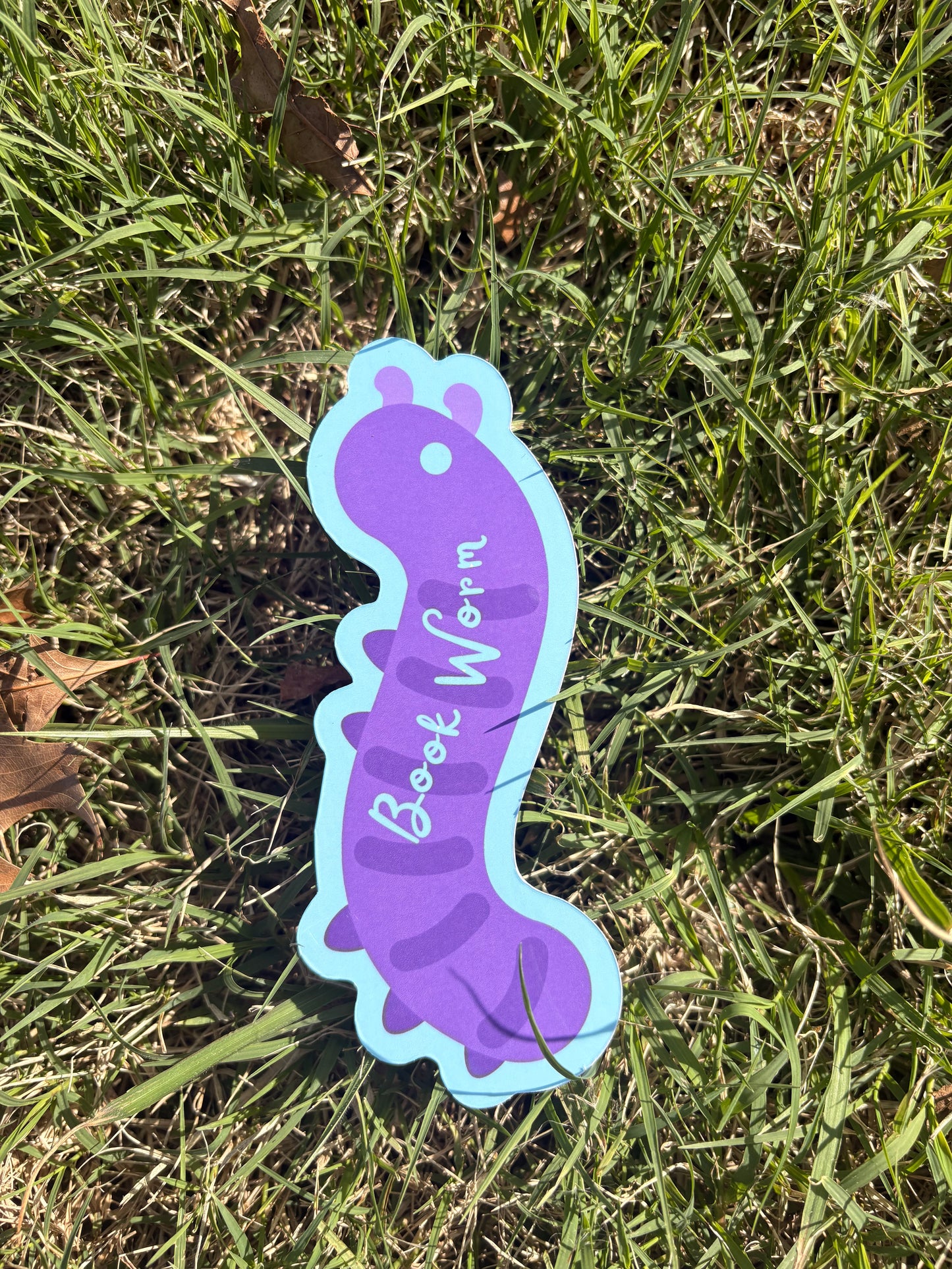 Book Worm Bookmark