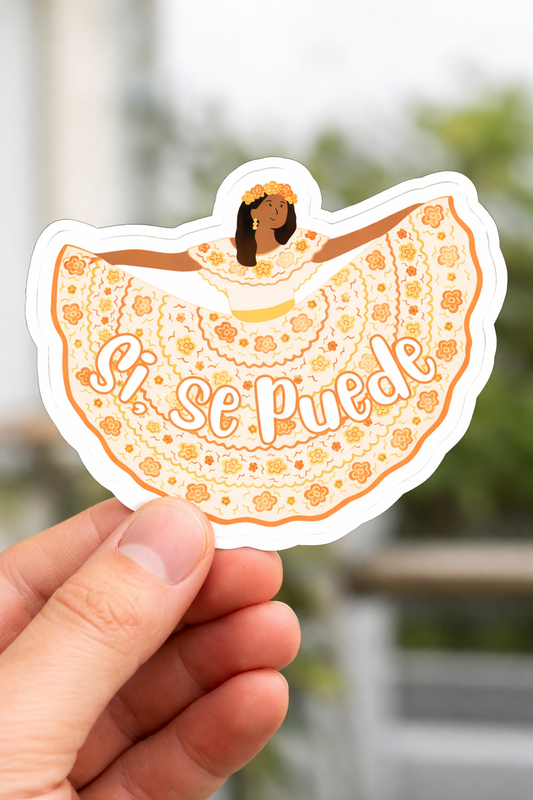 Si, Se Puede Sticker