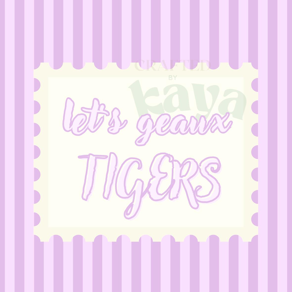 Lets Geaux Button 3inch